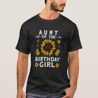 Moster i Birthday Girl Family Kärlek Firande T Shirt