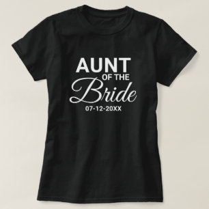 Moster i Bride Bröllopsfest Matching Family T Shirt