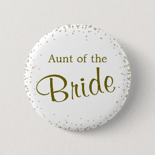 Moster i Bride Confetti-knappen Knapp