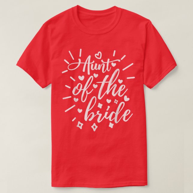 Moster i Bride Matching Bröllop och Bachelorett T Shirt (Design framsida)