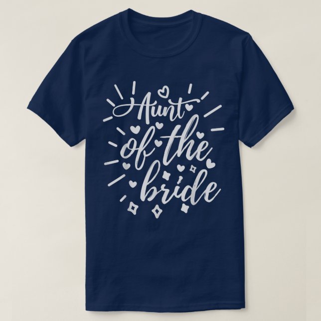Moster i Bride Matching Bröllop och Bachelorett T Shirt (Design framsida)
