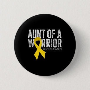 Moster i en "Warrior Childature Cancer Auntie Ribb Knapp