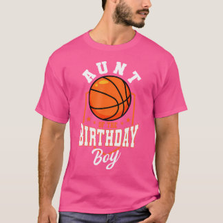 Moster i födelsedagspressen Basketball Theme Bday  T Shirt