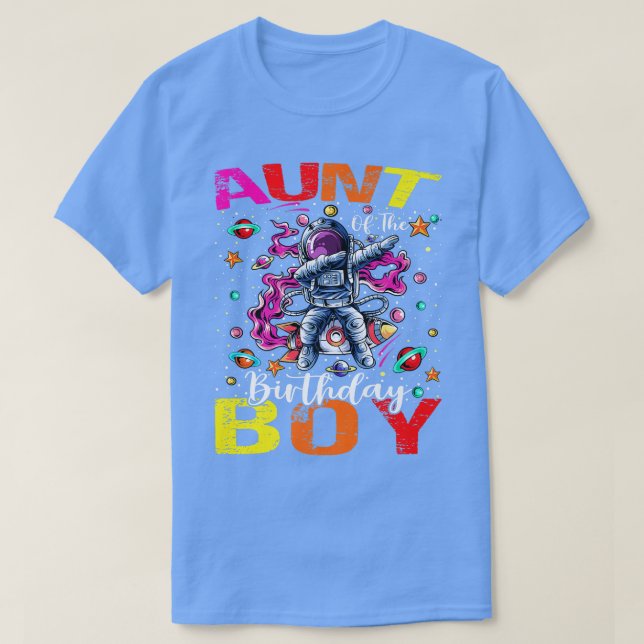 Moster i födelsedagstjukens astronaut Boy Space-te T Shirt (Design framsida)