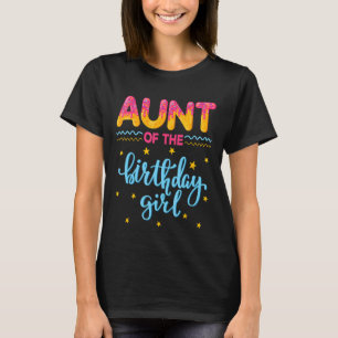 Moster i födelsedagstjuvens sötknut Donut Doughnut T Shirt