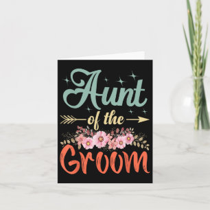 Moster i Groom-gåvorna Mamma Bride Bröllop Groom Kort