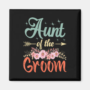 Moster i Groom-gåvorna Mamma Bride Bröllop Groom Magnet