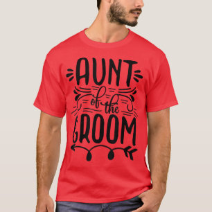 Moster i Groom Matching Bröllop och Bachelore P T Shirt