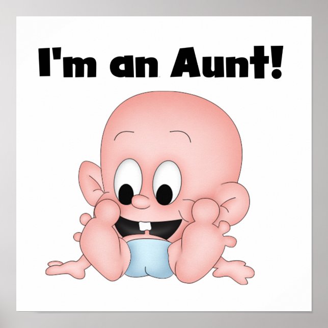 Moster i New Nephew T-shirts och Gifts Poster (Framsidan)