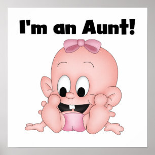 Moster i New Niece T-shirts och Gifts Poster