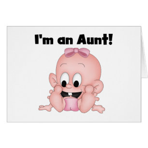 Moster i New Niece Tshirts and Gifts Hälsningskort