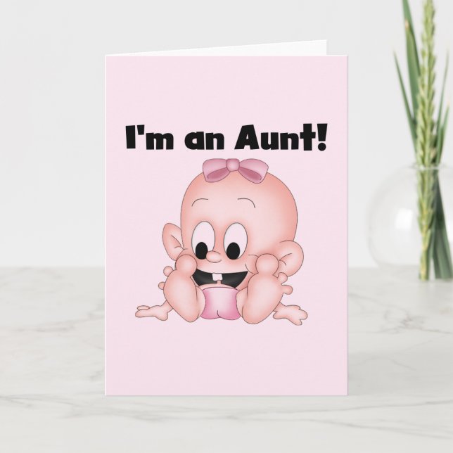 Moster i New Niece Tshirts and Gifts Kort (Framsida)