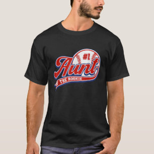 Moster i nybörjare på år 1:a födelsedagen Baseball T Shirt