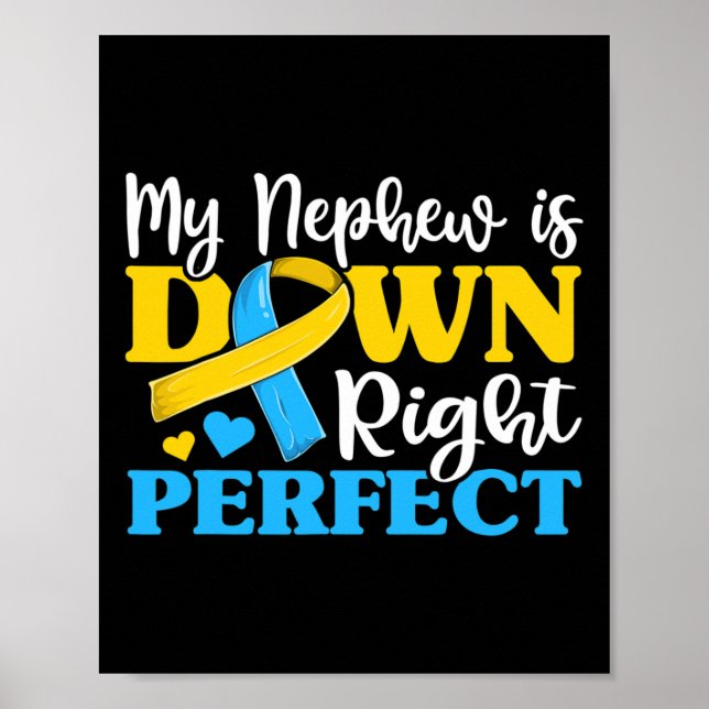 Moster i Trisomy Nephew Down Syndrome Awareness Poster (Framsidan)