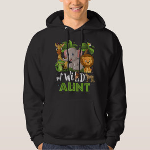 Moster i Vilden Zoo Birthday Safari Jungle Animal Hoodie