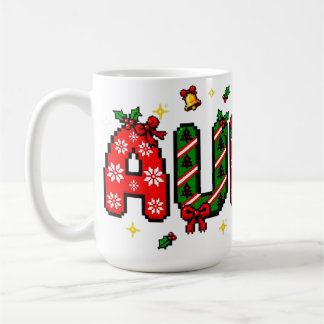 Moster Jul Pixel Art Kaffemugg
