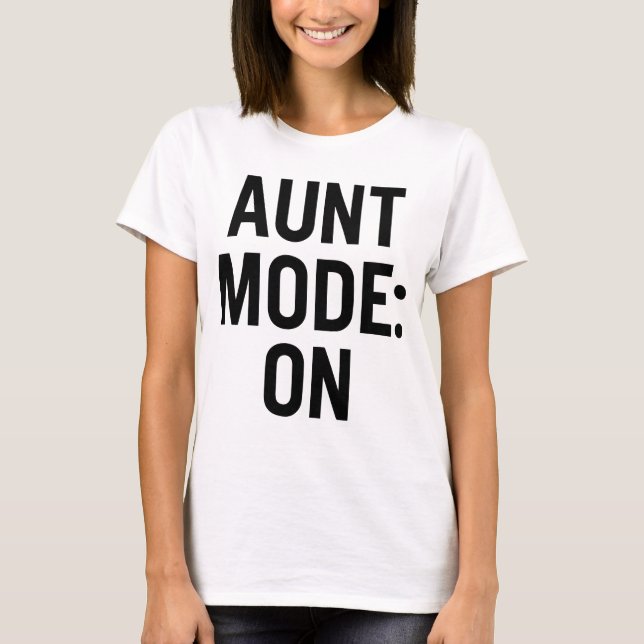 Moster-läge påslagen - den fantastiska familjen Hu T Shirt (Framsida)