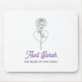 Moster-musslan - hjärtat i vår familj musmatta