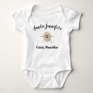 Moster Newborn Little Munchkin Niece Nephew Cute T Shirt