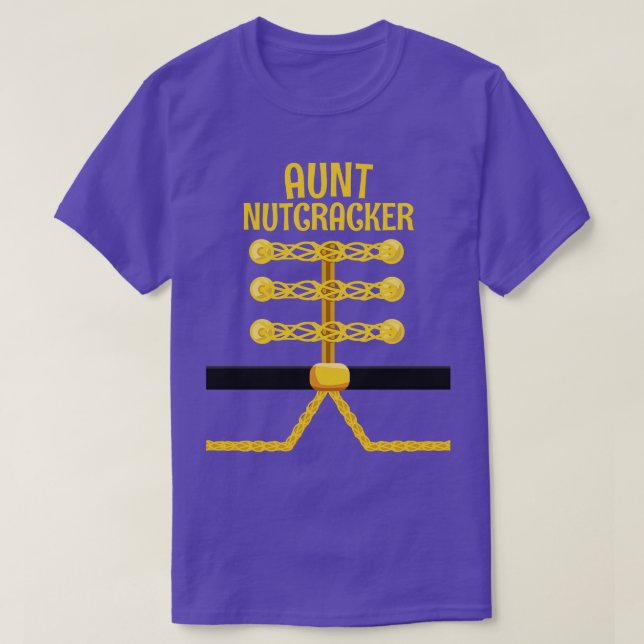 MOSTER Nutcracker Matchning Familjejulen T Shirt (Design framsida)