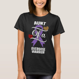 Moster Ökad medvetenhet om överdosering Leopard Bu T Shirt