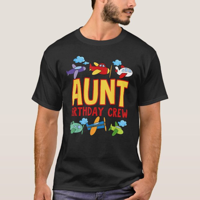 Moster om flygbesättningens födelsedag t shirt (Framsida)