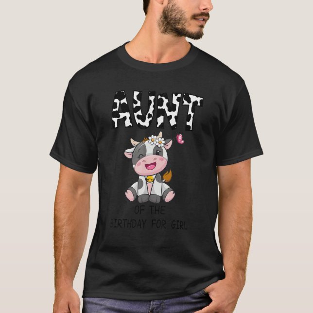 Moster om födelsedagen för unga flickor på gårdsup t shirt (Framsida)