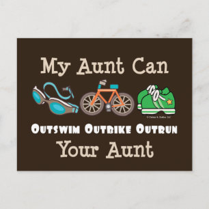 Moster Outsimfare Outcycle Outrun Triathlon Postca Vykort