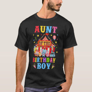 Moster på födelsedagen för pockens cirkus-karneval t shirt
