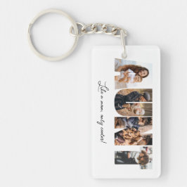 Moster Photo Collage Acrylic Keychain