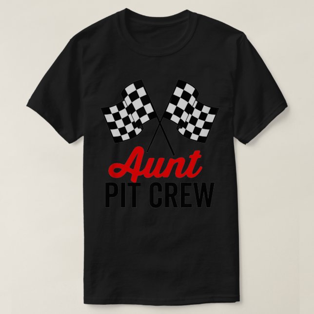 Moster Pit Crew for Tävla Party Costume T Shirt (Design framsida)