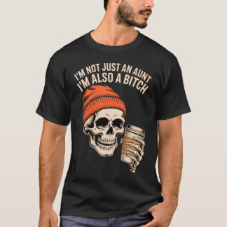 Moster Rolig Skelett Moster T Shirt