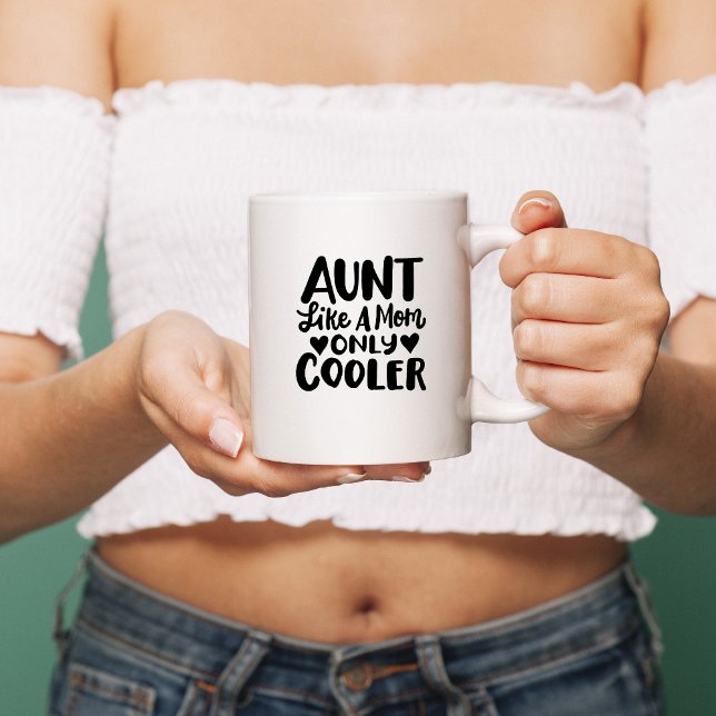"Moster, som en mamma-kylare" Kaffemugg (Skapare uppladdad)