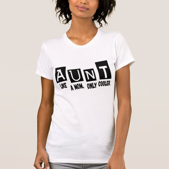 Moster som en mamma-kylare t shirt (Framsida)
