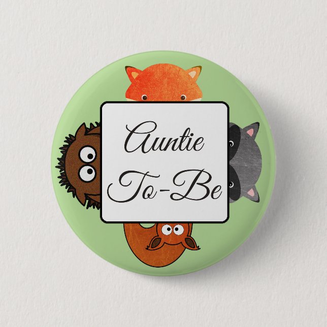 Moster som ska vara knapp Fox Woodlands Theme (Framsida)