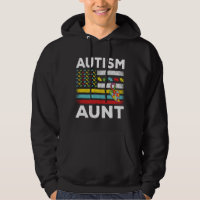 Moster Speciell Puzzle Flagga Autism Awareness