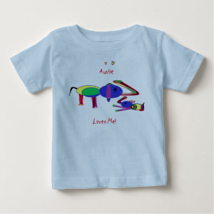 Moster Tid - Idéer på Babypresenter Baby T-Shirt