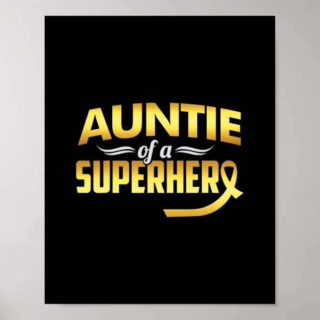 Moster till en superhjälte - Medvetenhet om barnca Poster (Framsidan)