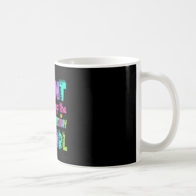 Moster till födelsedagsflickan saurus rex dinosaur kaffemugg (Höger)