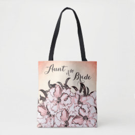 Moster vid Bride Vintage Rosa Tote Bag Tygkasse