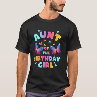 Moster vid Party matchning av födelsedagstjuvfjäri T Shirt
