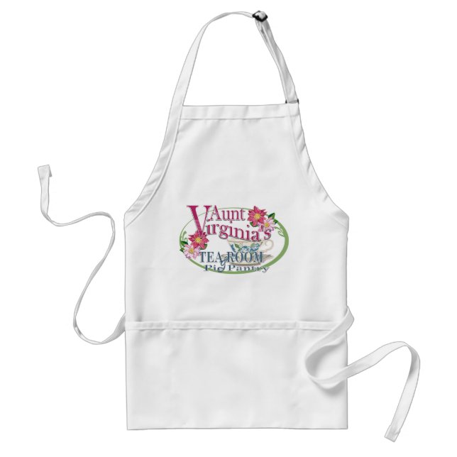 Moster Virginia's Tea Room Apron Förkläde (Framsidan)