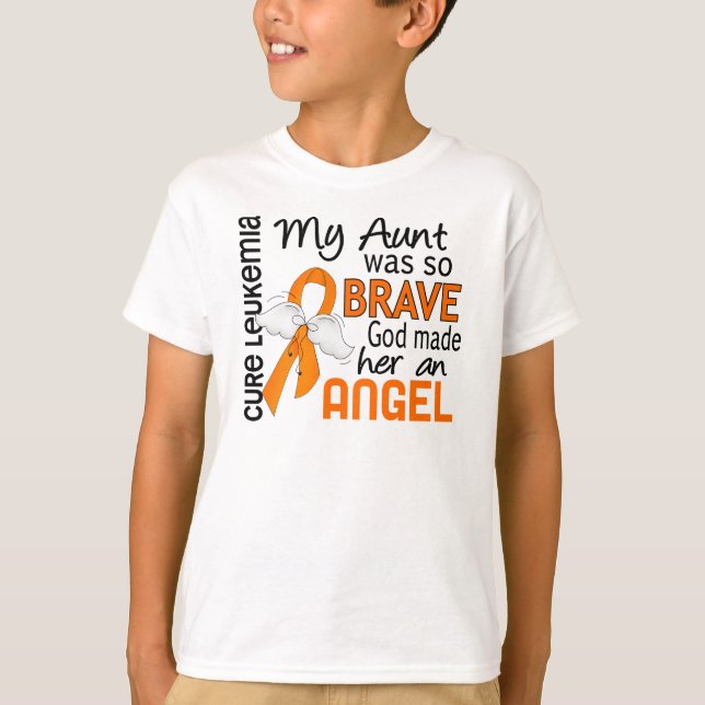 MosterLeukemia för ängel 2 Tee Shirt (Framsida)