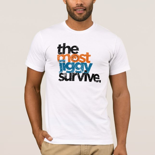 MostJiggy Tee Shirt (Framsida)