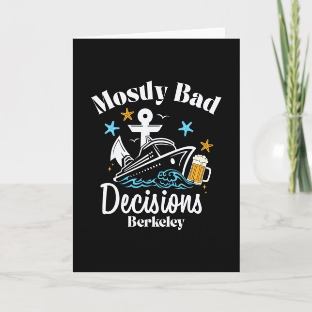 Mostly D Decisions Berkeley Spring Break  Kort (Framsida)