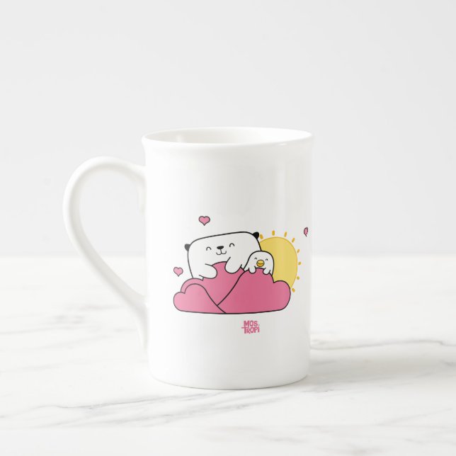 Mostropi│Opi y Kipi Valentin Benporslin Mugg (Vänster)