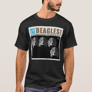 Möt Beagles Hund Classic Album Parody T Shirt