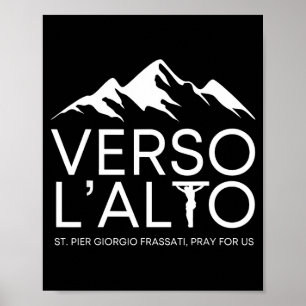 Mot Det Höga St Pier Giorgio Frassati Katolsk Poster