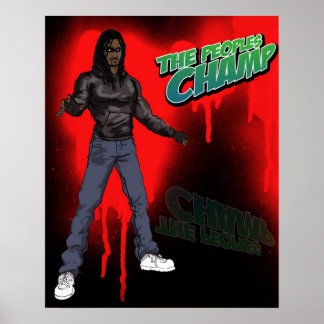 Möt din hjälte - folkens mästare poster