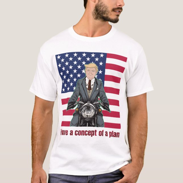 Mot en ljusare framtid: Trumpens vision T Shirt (Framsida)